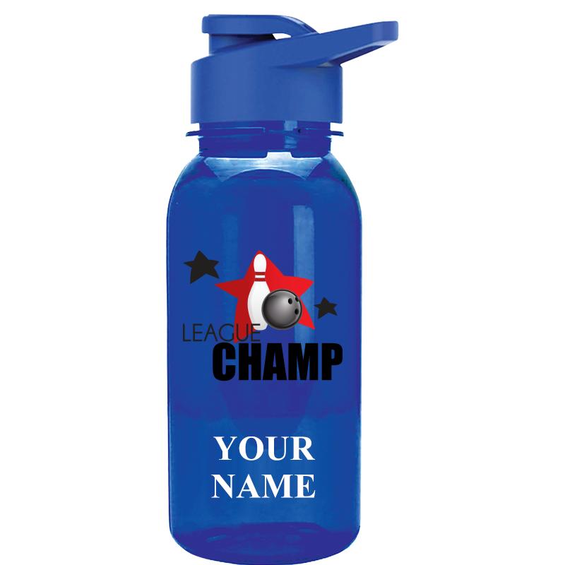 WATER BOTTLE 18OZ BLUE