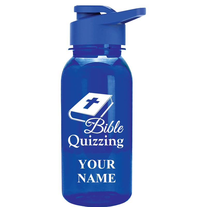 WATER BOTTLE 18OZ BLUE