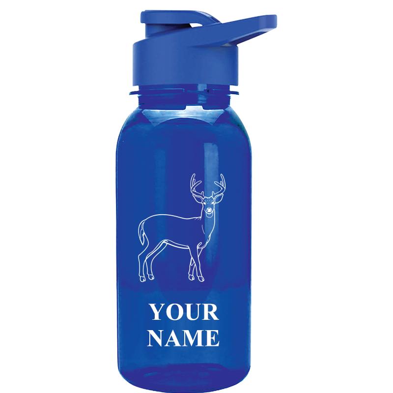 WATER BOTTLE 18OZ BLUE