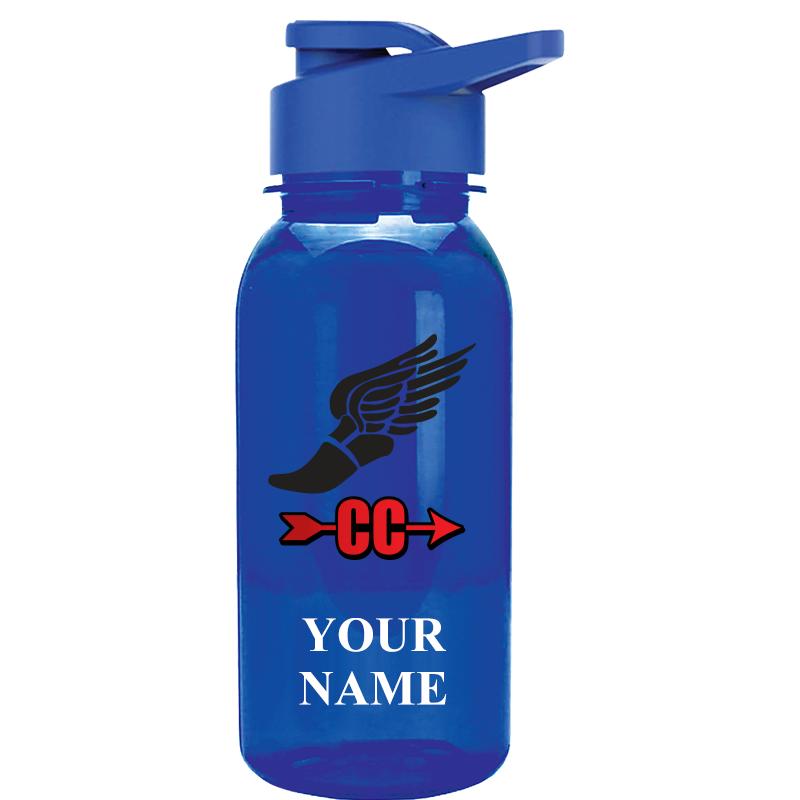 WATER BOTTLE 18OZ BLUE