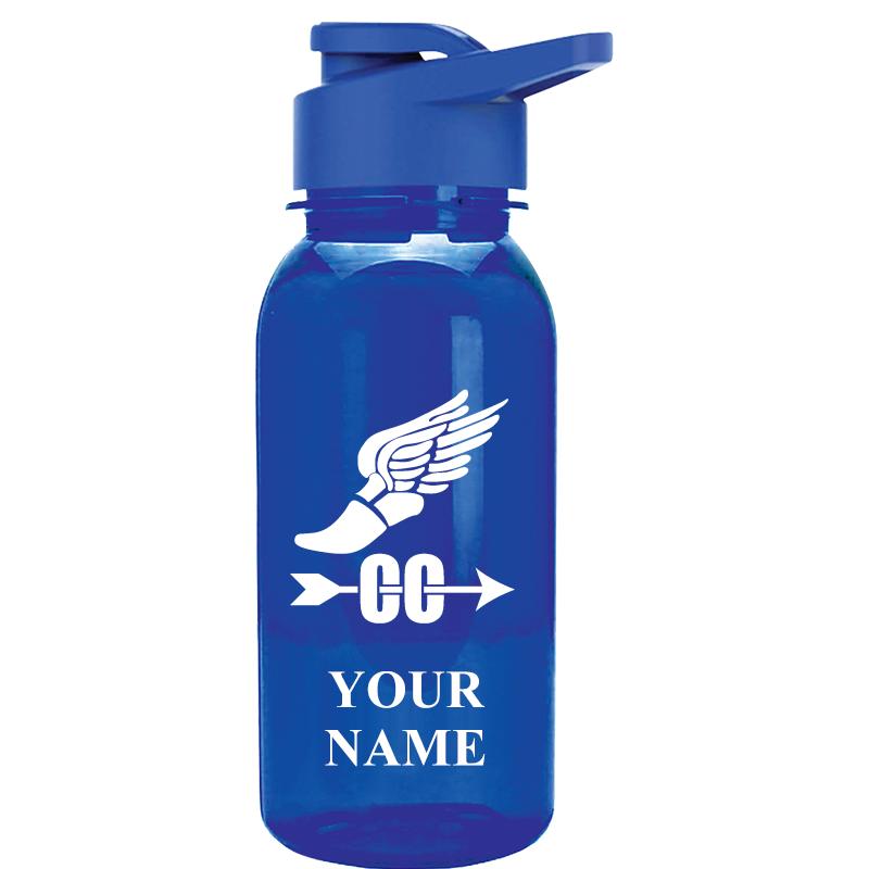 WATER BOTTLE 18OZ BLUE