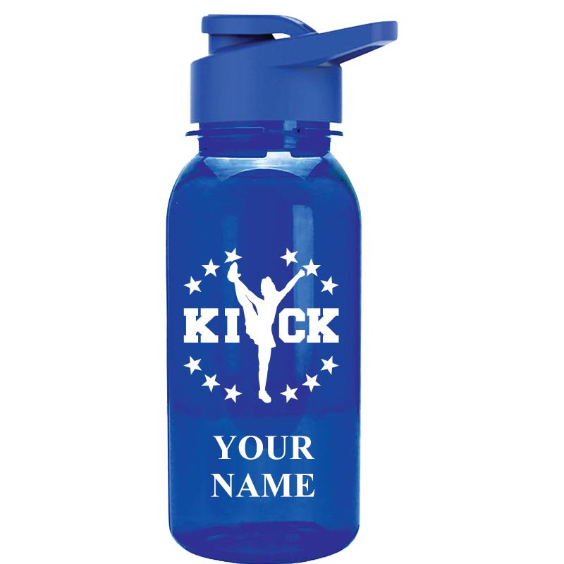 WATER BOTTLE 18OZ BLUE