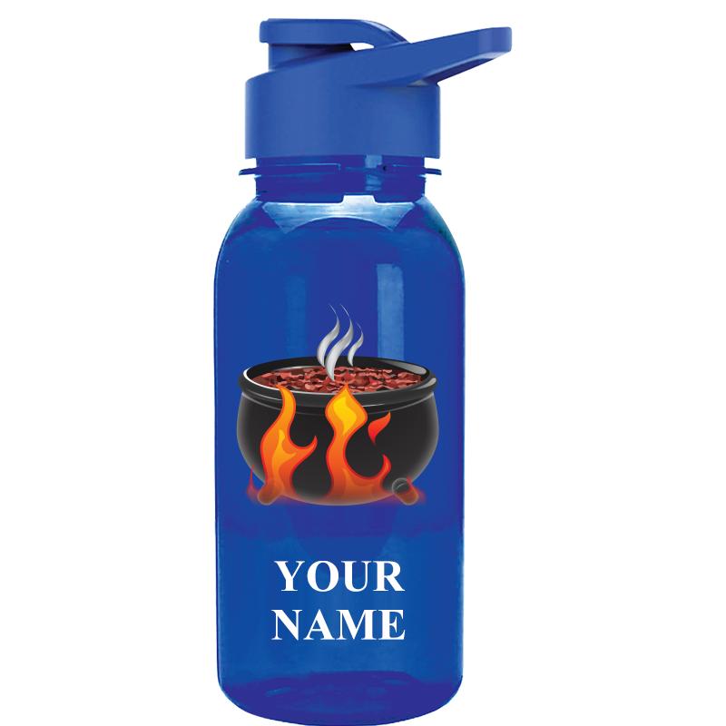 WATER BOTTLE 18OZ BLUE