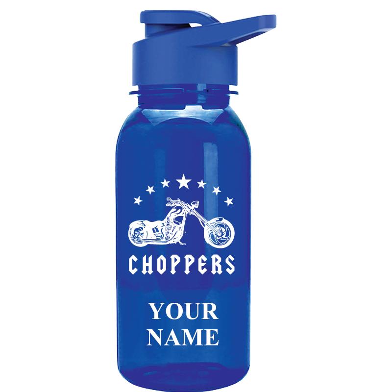 WATER BOTTLE 18OZ BLUE