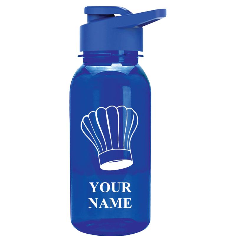 WATER BOTTLE 18OZ BLUE