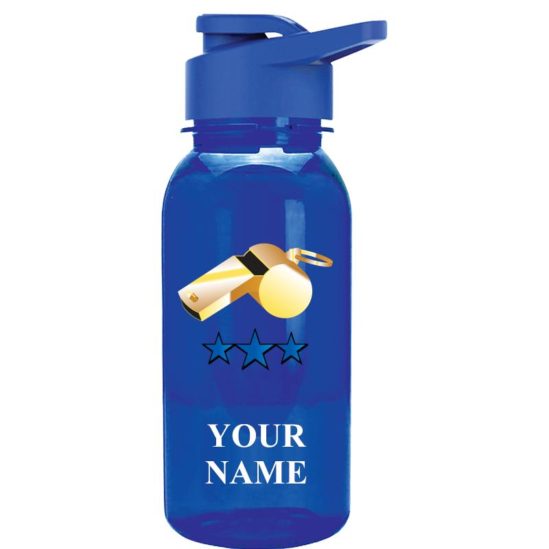 WATER BOTTLE 18OZ BLUE