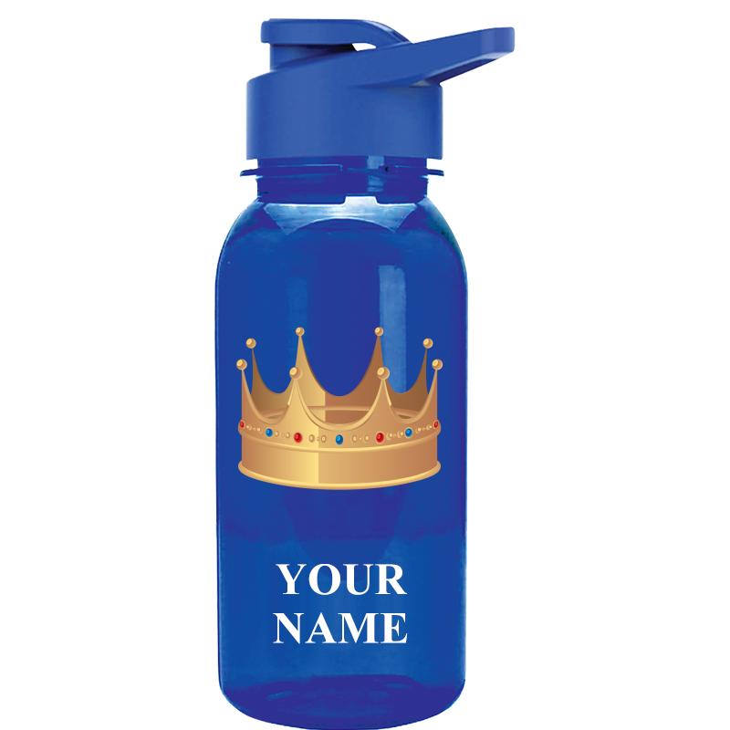WATER BOTTLE 18OZ BLUE