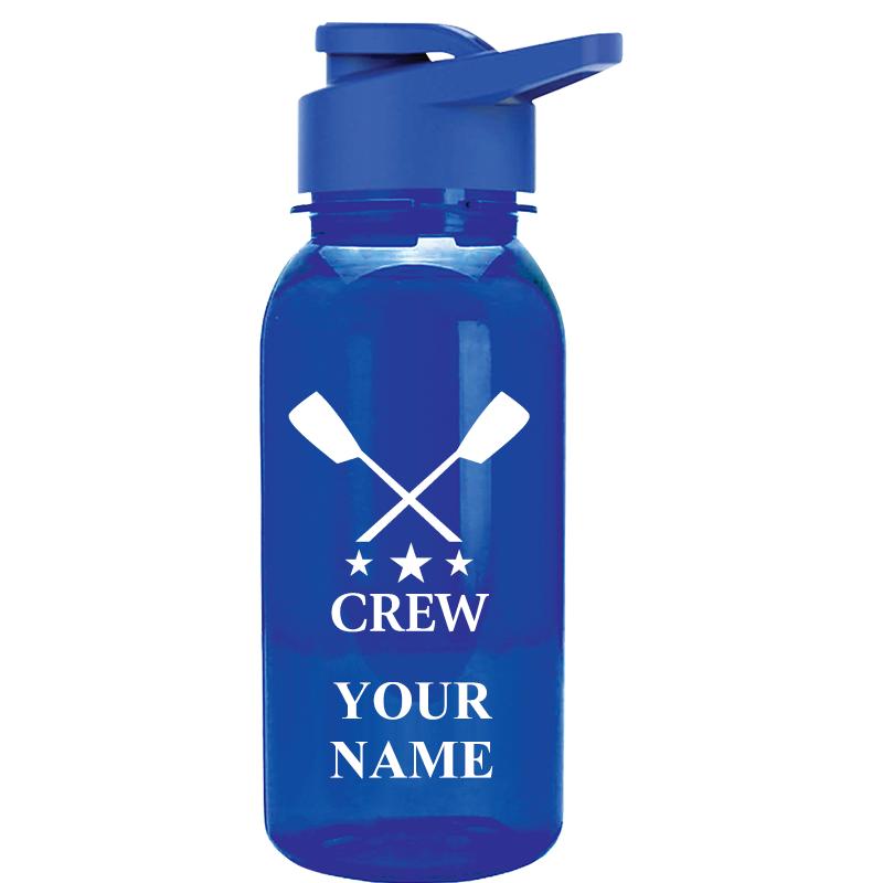 WATER BOTTLE 18OZ BLUE