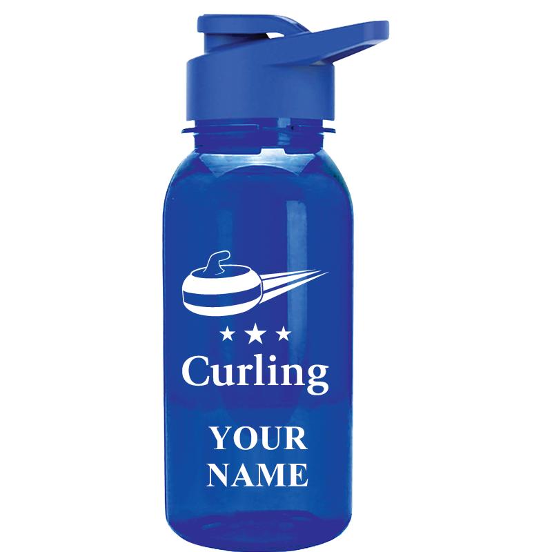 WATER BOTTLE 18OZ BLUE