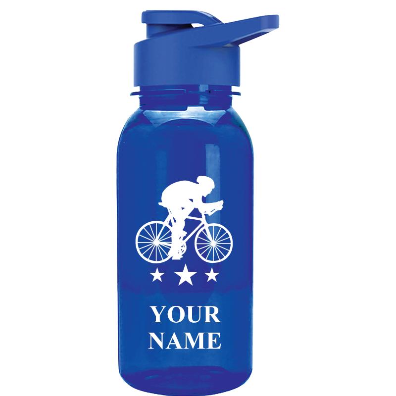 WATER BOTTLE 18OZ BLUE