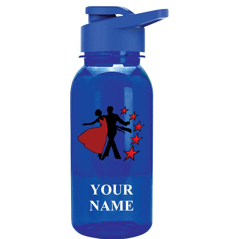 WATER BOTTLE 18OZ BLUE