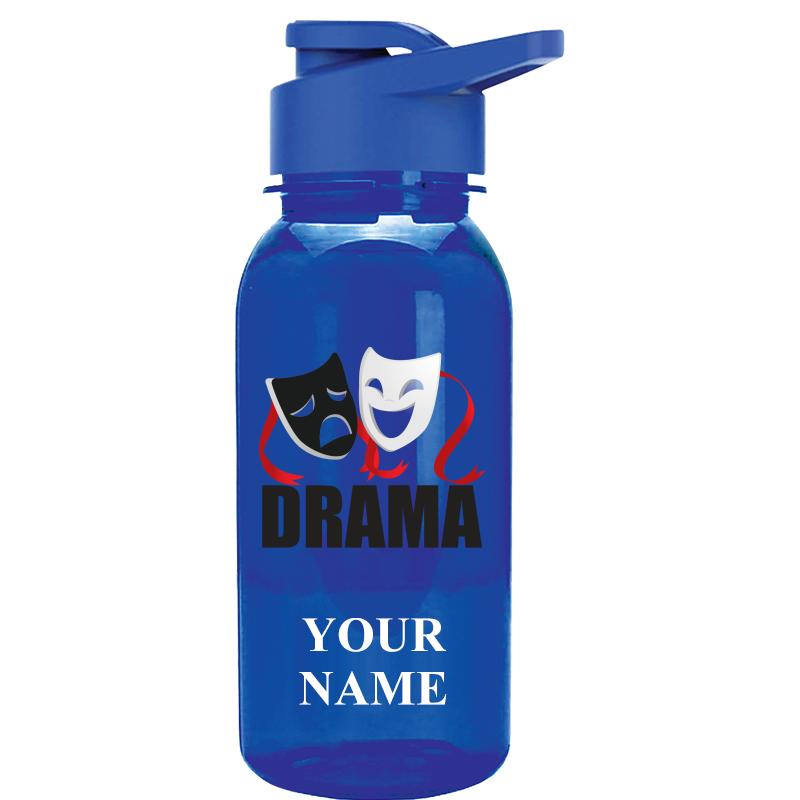 WATER BOTTLE 18OZ BLUE