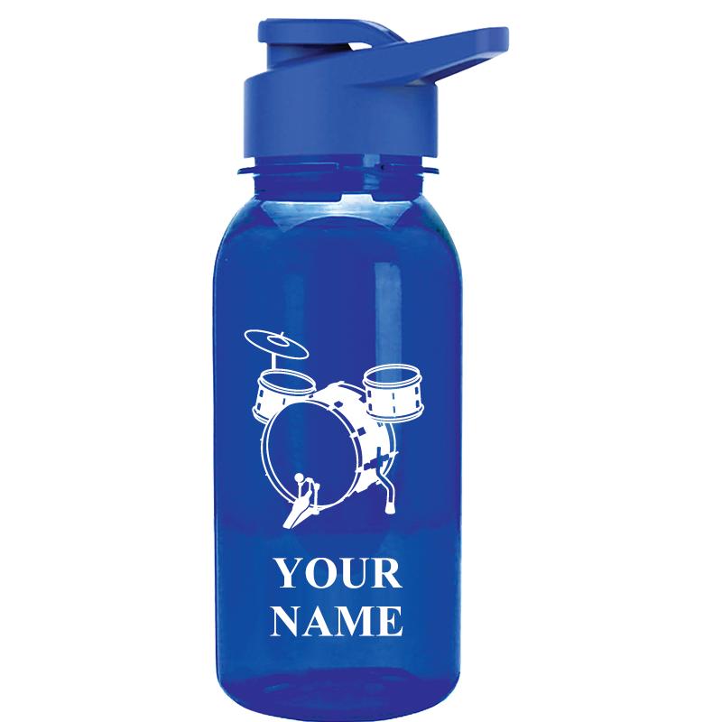 WATER BOTTLE 18OZ BLUE