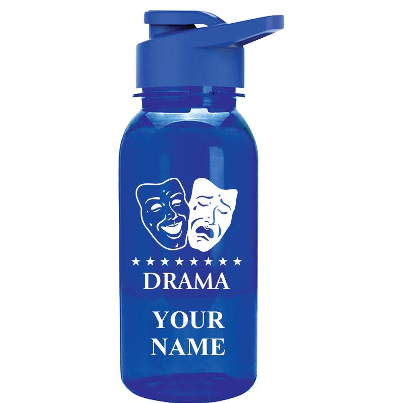 WATER BOTTLE 18OZ BLUE