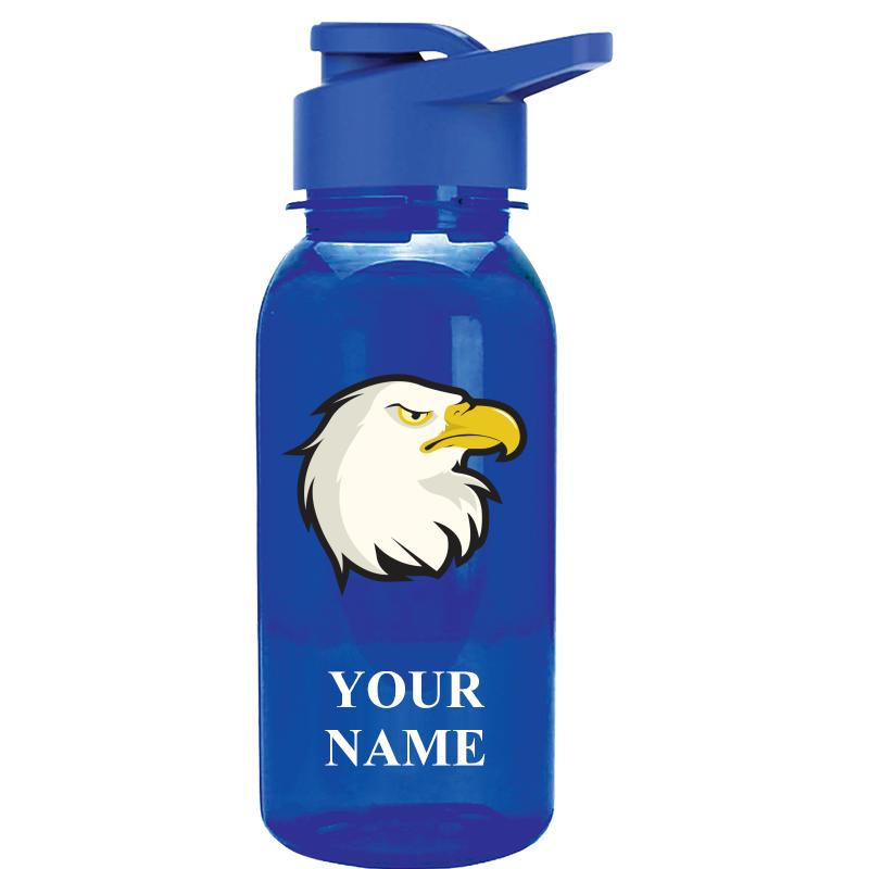 WATER BOTTLE 18OZ BLUE
