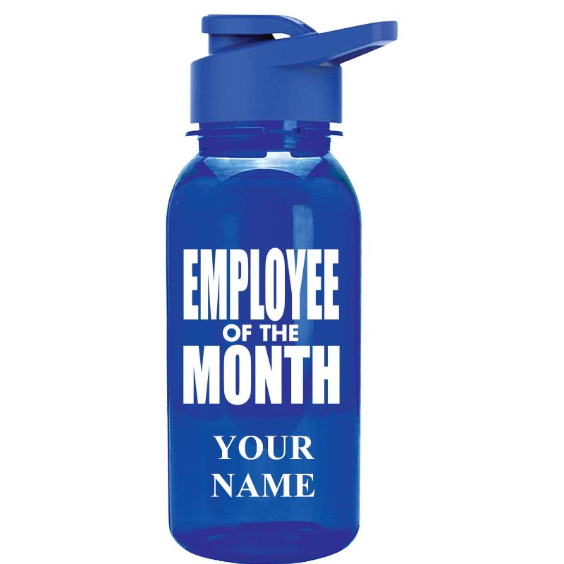 WATER BOTTLE 18OZ BLUE