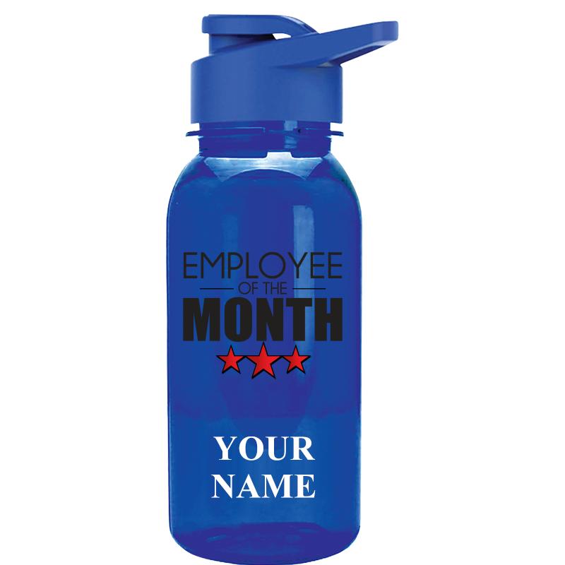 WATER BOTTLE 18OZ BLUE