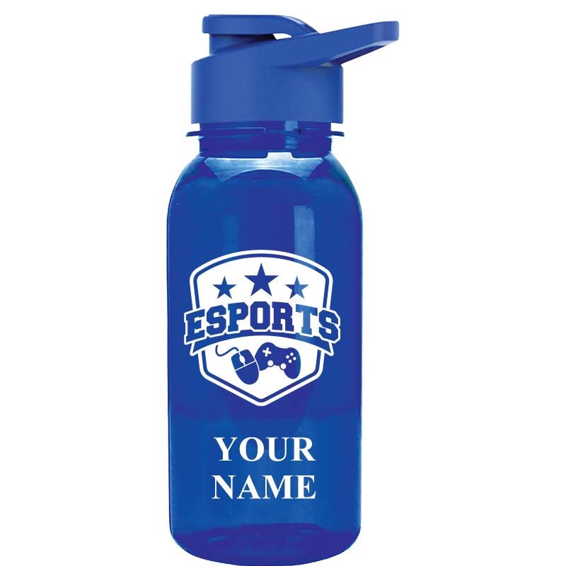 WATER BOTTLE 18OZ BLUE