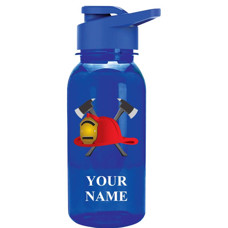 WATER BOTTLE 18OZ BLUE