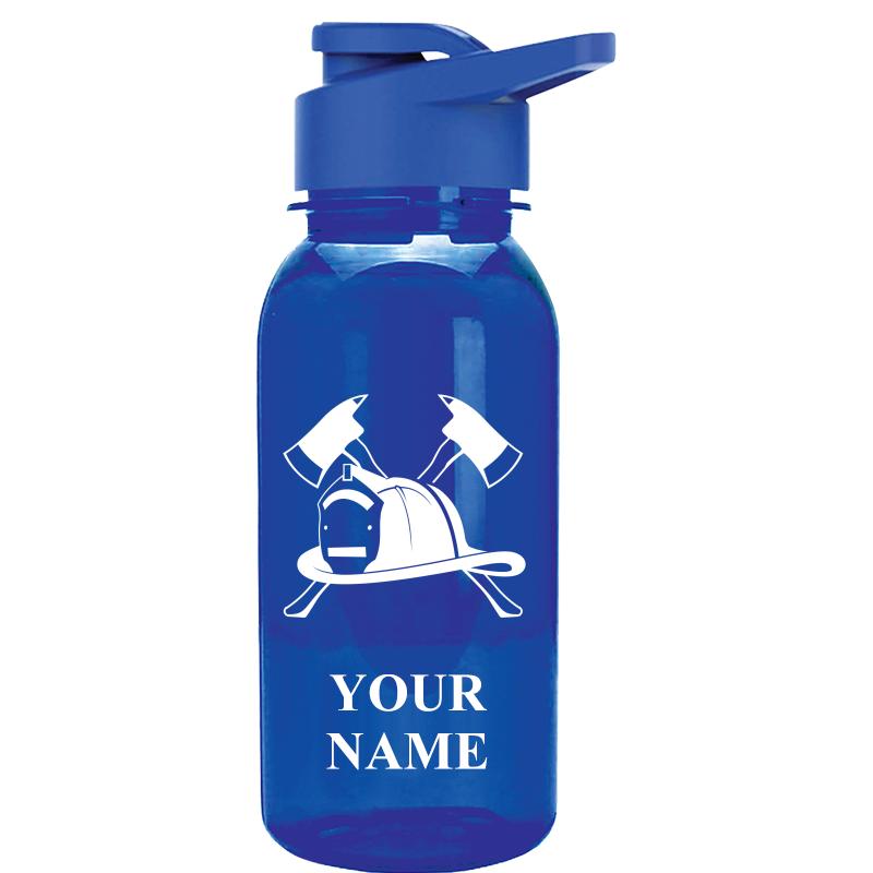 WATER BOTTLE 18OZ BLUE