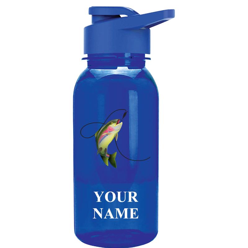 WATER BOTTLE 18OZ BLUE