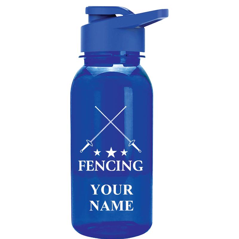 WATER BOTTLE 18OZ BLUE