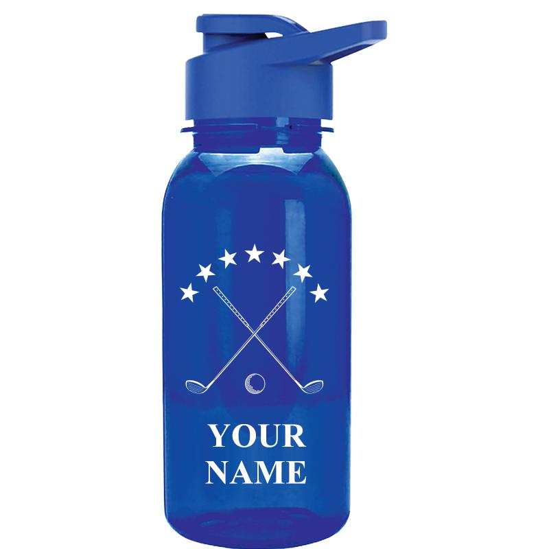 WATER BOTTLE 18OZ BLUE
