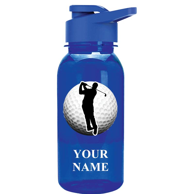 WATER BOTTLE 18OZ BLUE