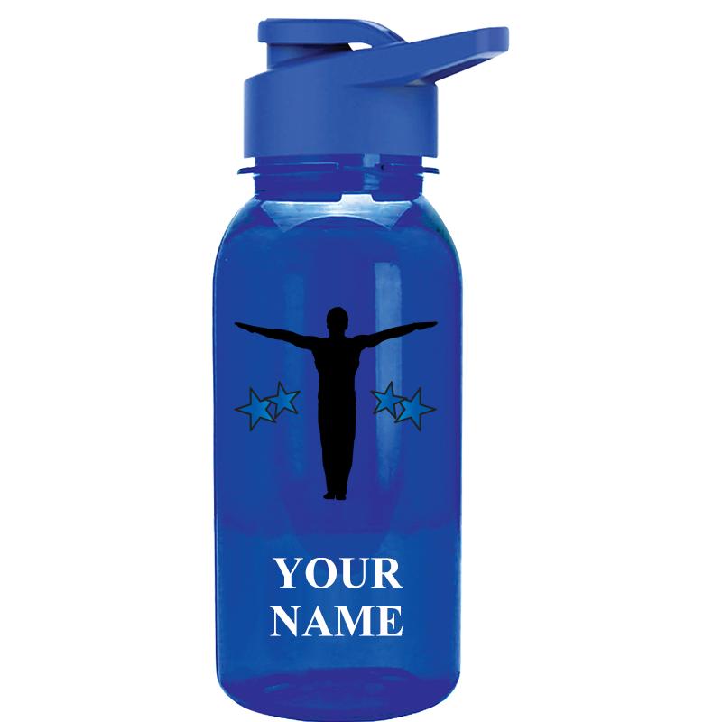 WATER BOTTLE 18OZ BLUE
