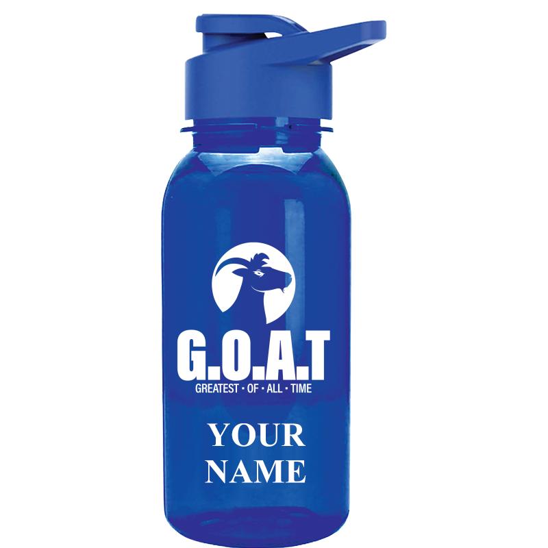 WATER BOTTLE 18OZ BLUE