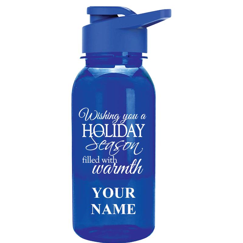 WATER BOTTLE 18OZ BLUE