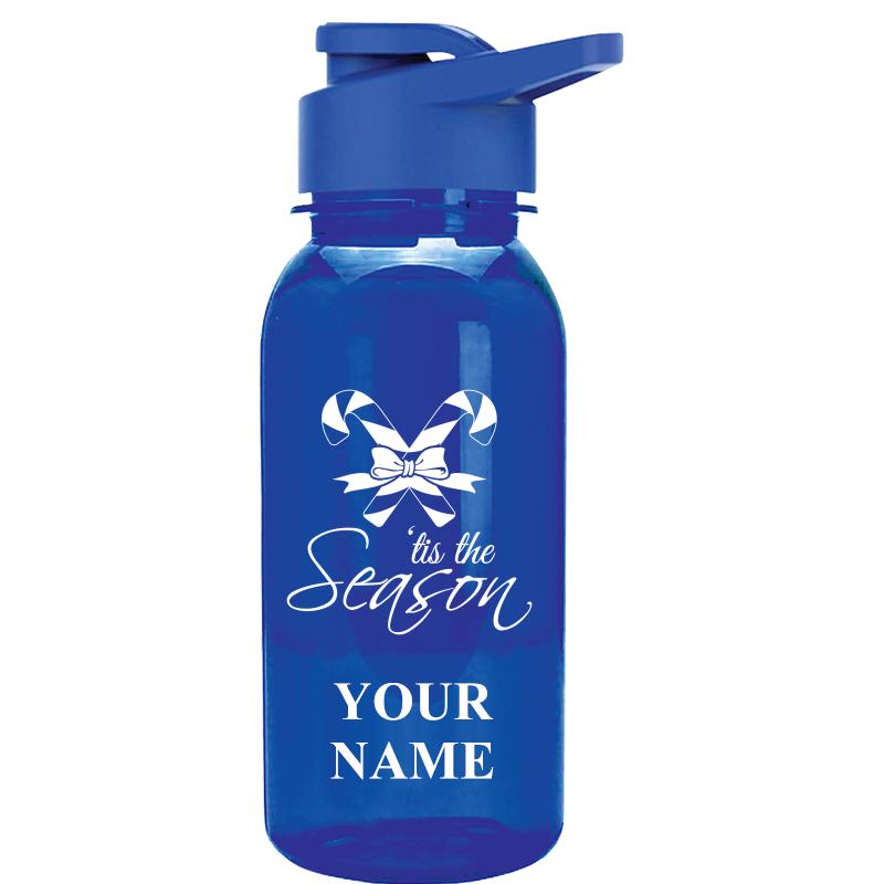 WATER BOTTLE 18OZ BLUE