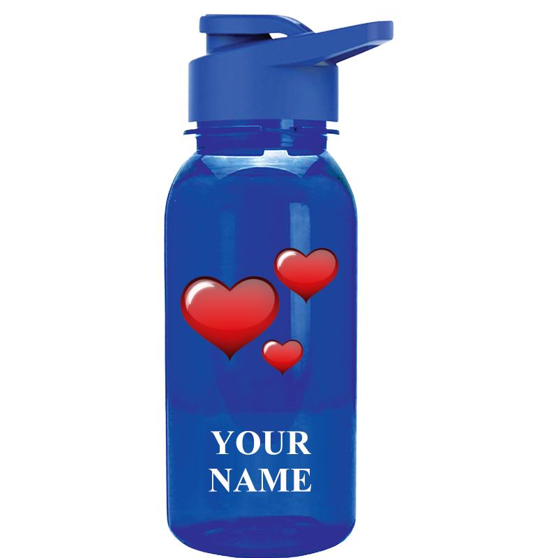 WATER BOTTLE 18OZ BLUE