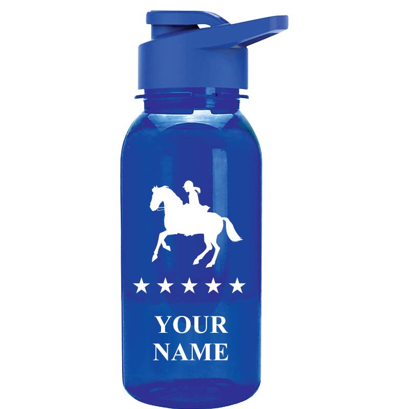 WATER BOTTLE 18OZ BLUE