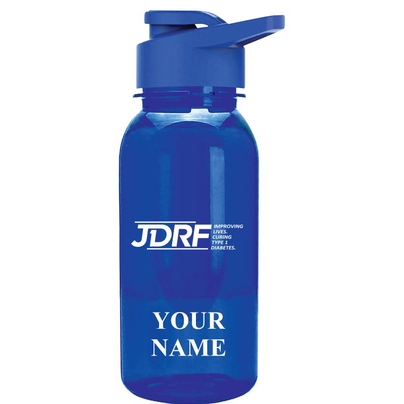 WATER BOTTLE 18OZ BLUE