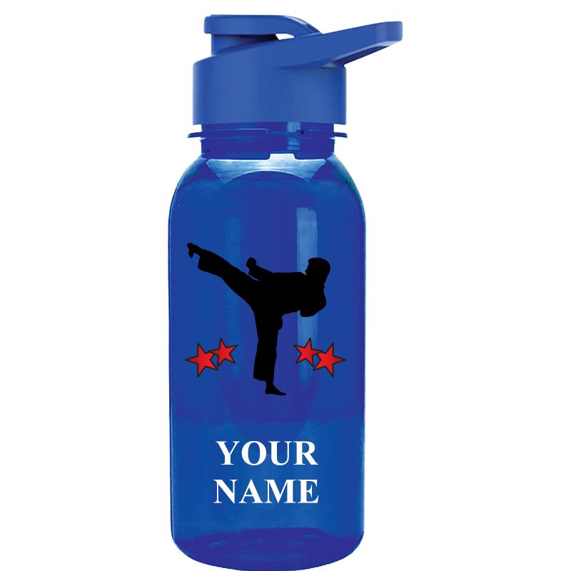 WATER BOTTLE 18OZ BLUE