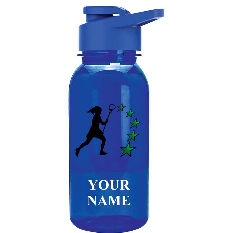 WATER BOTTLE 18OZ BLUE