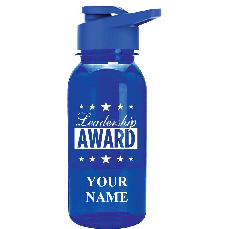 WATER BOTTLE 18OZ BLUE