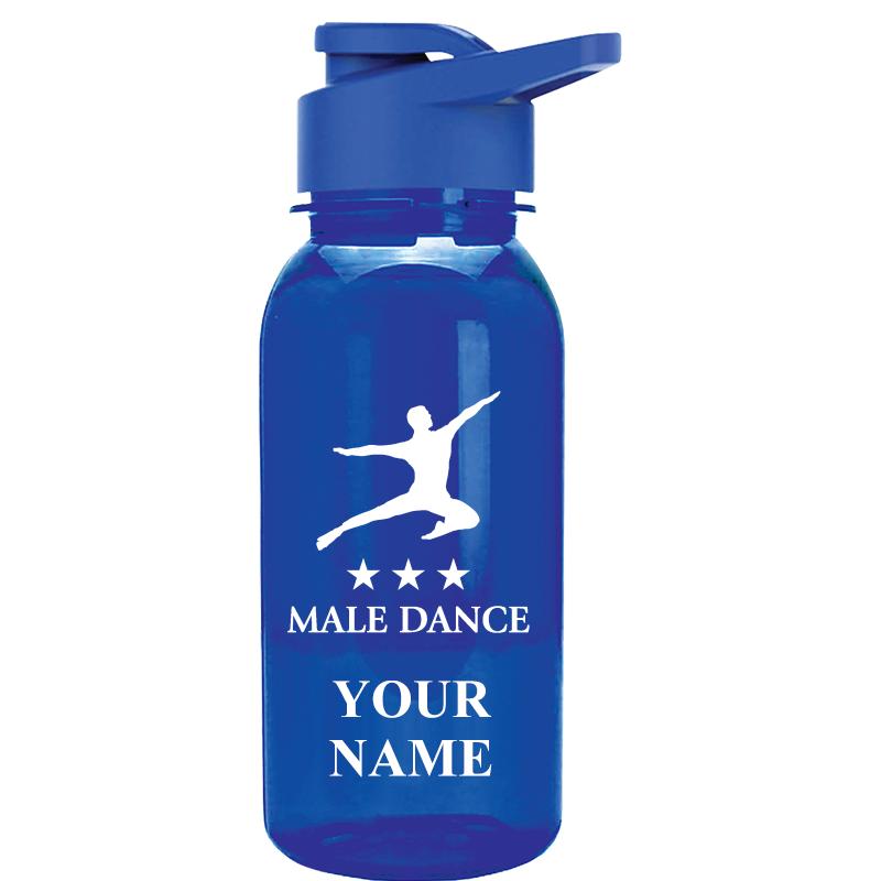 WATER BOTTLE 18OZ BLUE