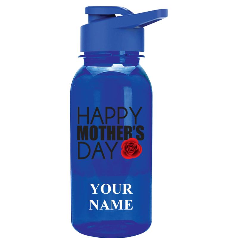WATER BOTTLE 18OZ BLUE