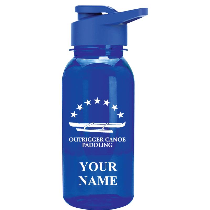 WATER BOTTLE 18OZ BLUE