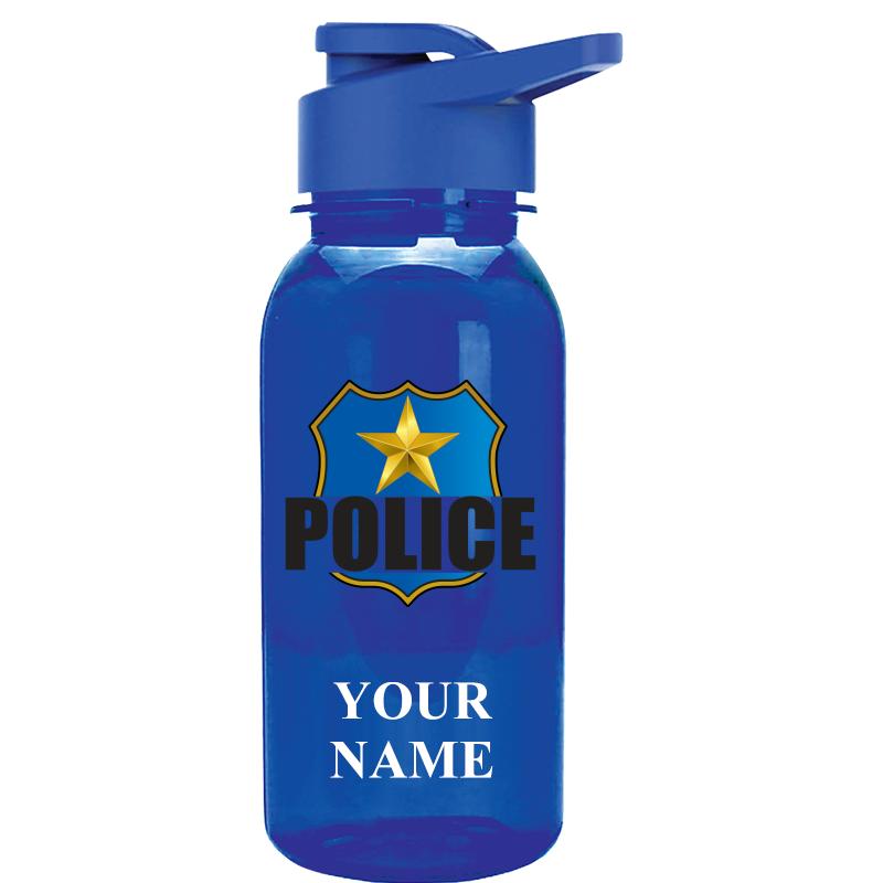 WATER BOTTLE 18OZ BLUE