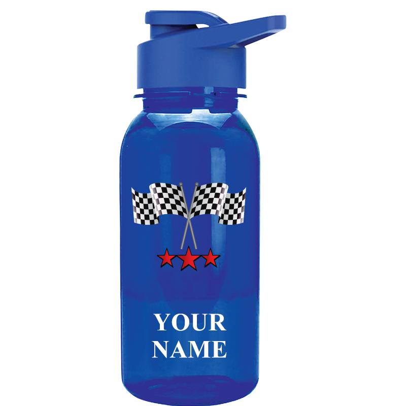 WATER BOTTLE 18OZ BLUE