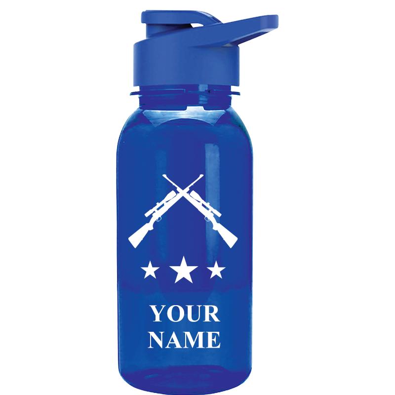 WATER BOTTLE 18OZ BLUE