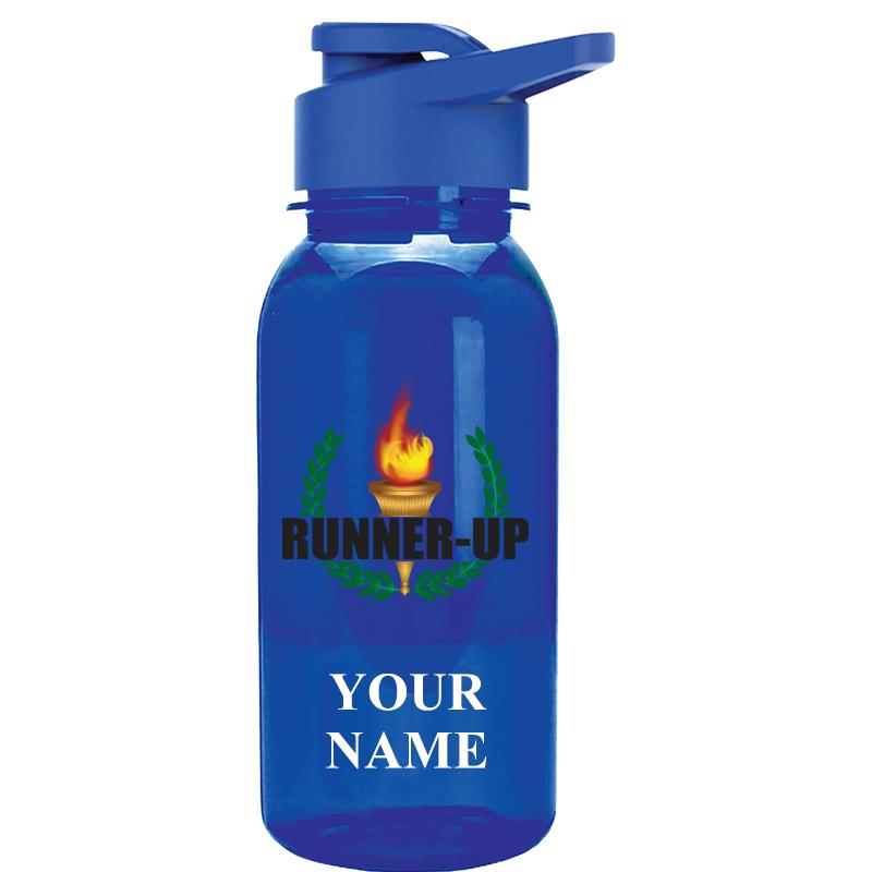 WATER BOTTLE 18OZ BLUE