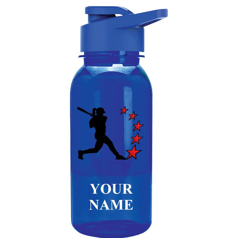 WATER BOTTLE 18OZ BLUE