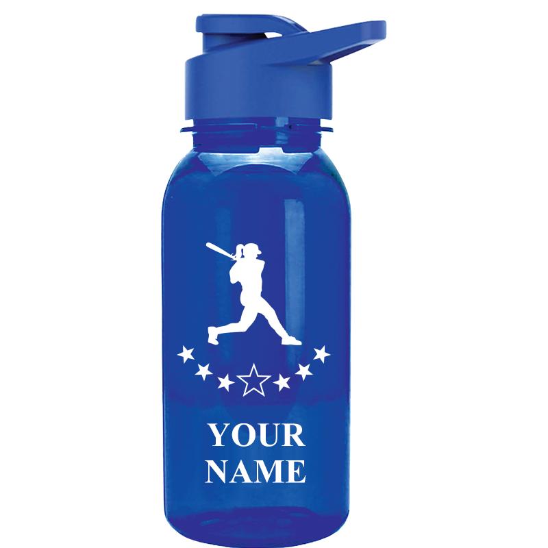 WATER BOTTLE 18OZ BLUE