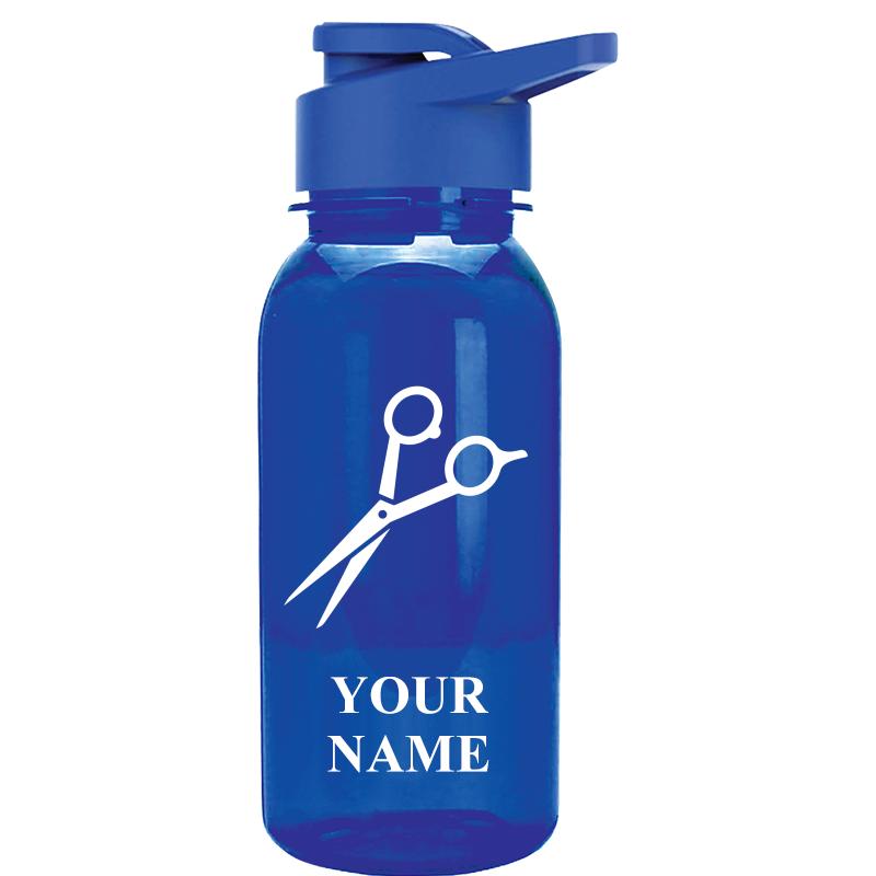 WATER BOTTLE 18OZ BLUE