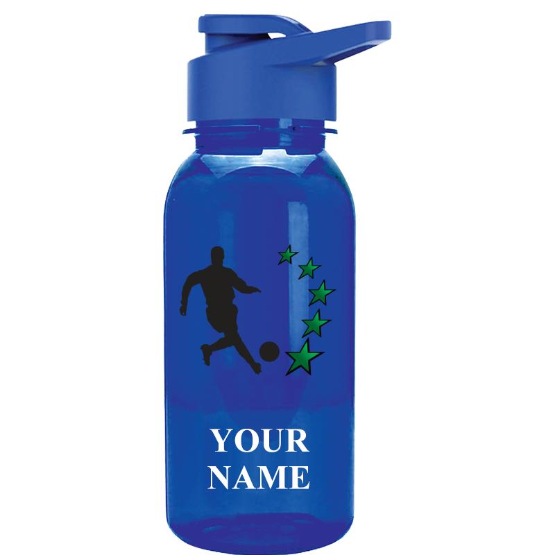 WATER BOTTLE 18OZ BLUE
