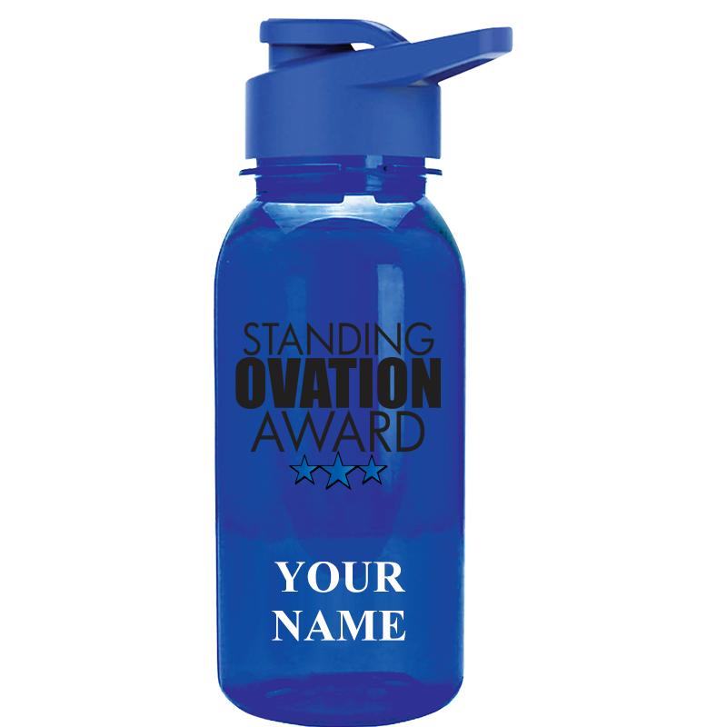 WATER BOTTLE 18OZ BLUE